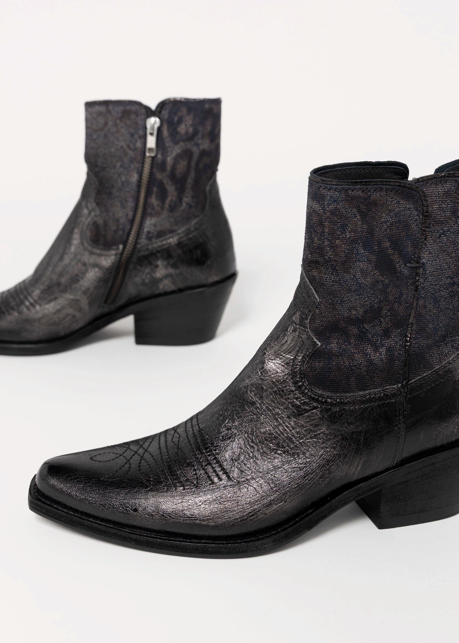 swatch_Steel Leather l'idea leather western boot
