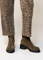 swatch_Forest Suede l'idea center zip boot