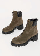 swatch_Forest Suede l'idea center zip boot