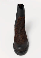 swatch_Leopard Suede l'idea lug sole sock boot
