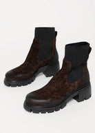 swatch_Leopard Suede l'idea lug sole sock boot