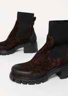 swatch_Leopard Suede l'idea lug sole sock boot