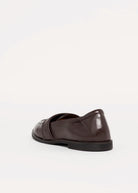 swatch_Brown Leather mara bini sally loafer