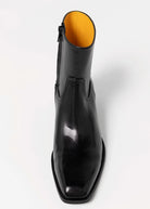 swatch_Black Leather mara bini claire leather ankle boot