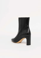 swatch_Black Leather mara bini leather heeled boot