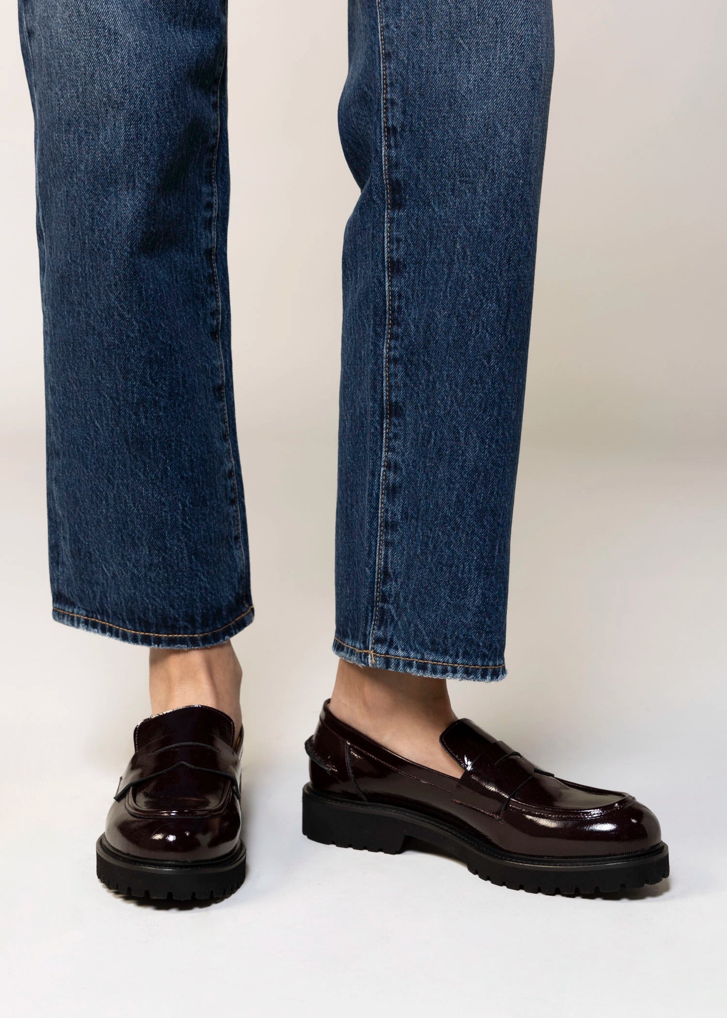 swatch_Bordo Patent l'idea italian leather penny loafer