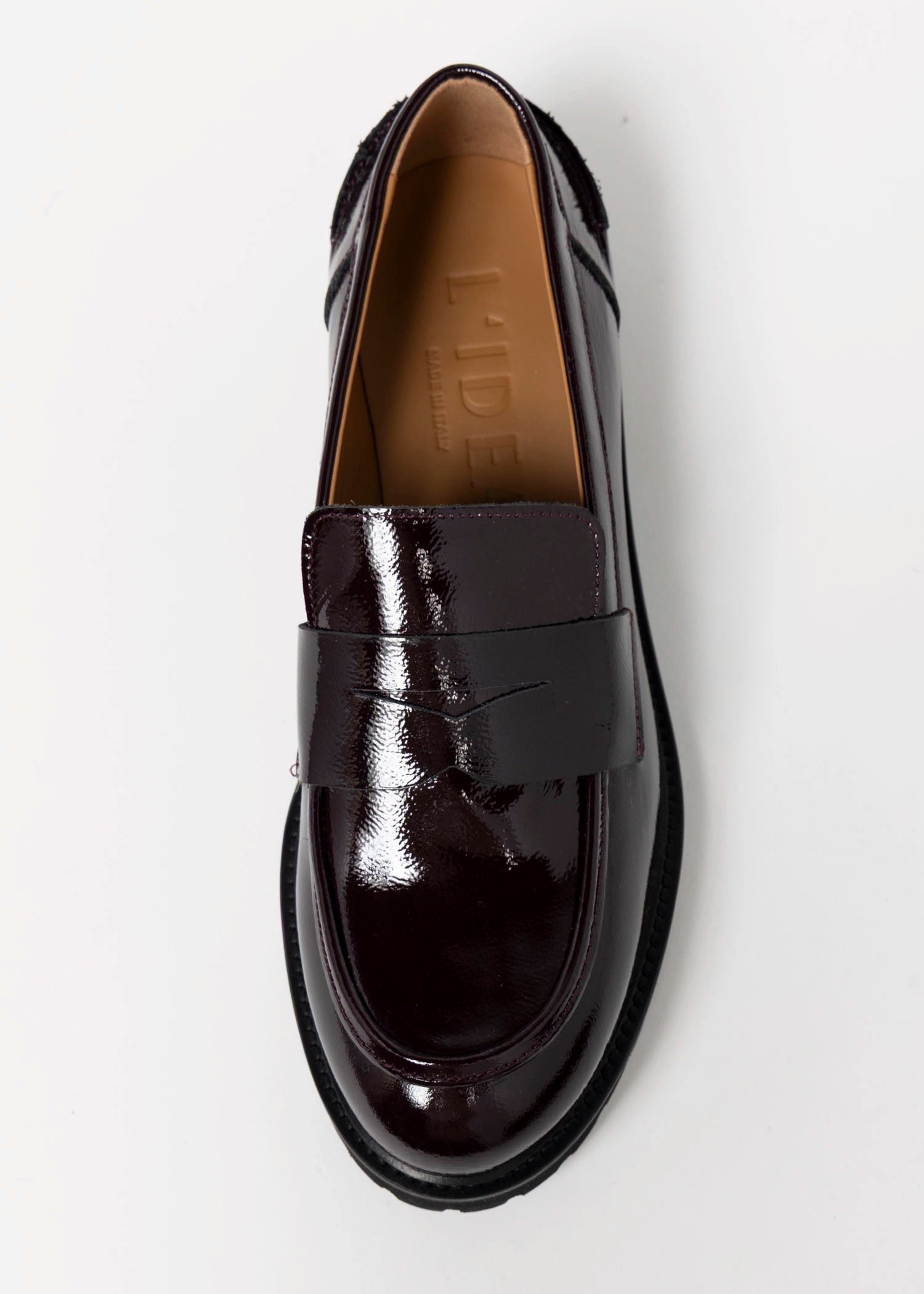 swatch_Bordo Patent l'idea italian leather penny loafer