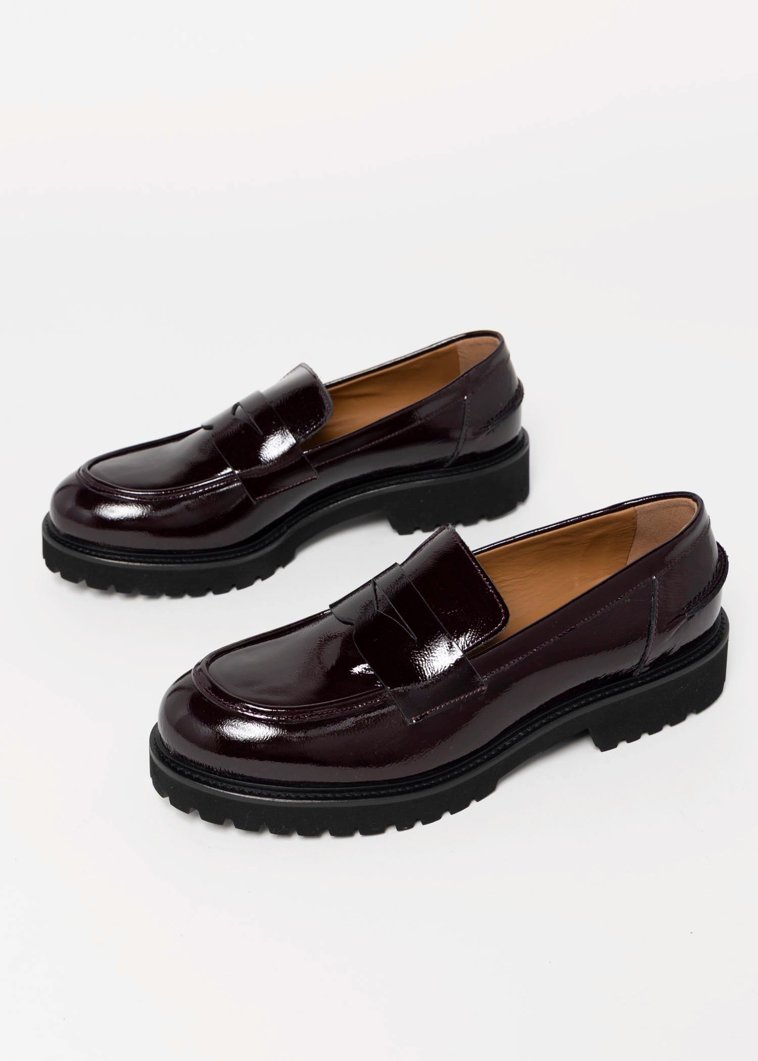 swatch_Bordo Patent l'idea italian leather penny loafer