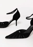 swatch_Black Suede jeffrey campbell titanique two piece pump