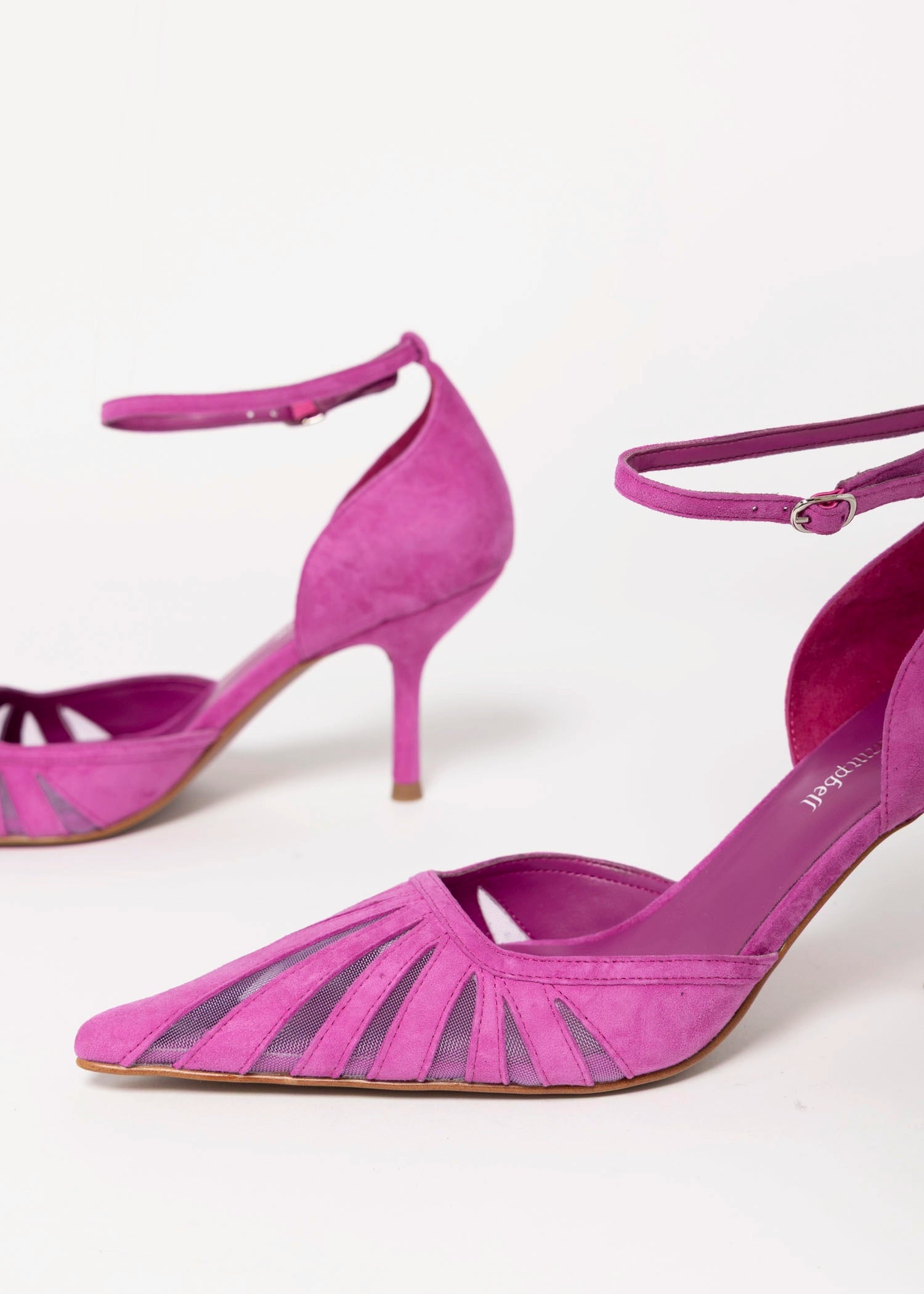 swatch_Magenta Suede jeffrey campbell titanique two piece pump