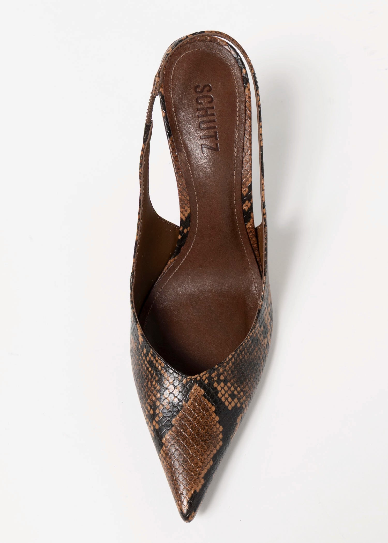 swatch_Pecan Snake schutz lexi slingback