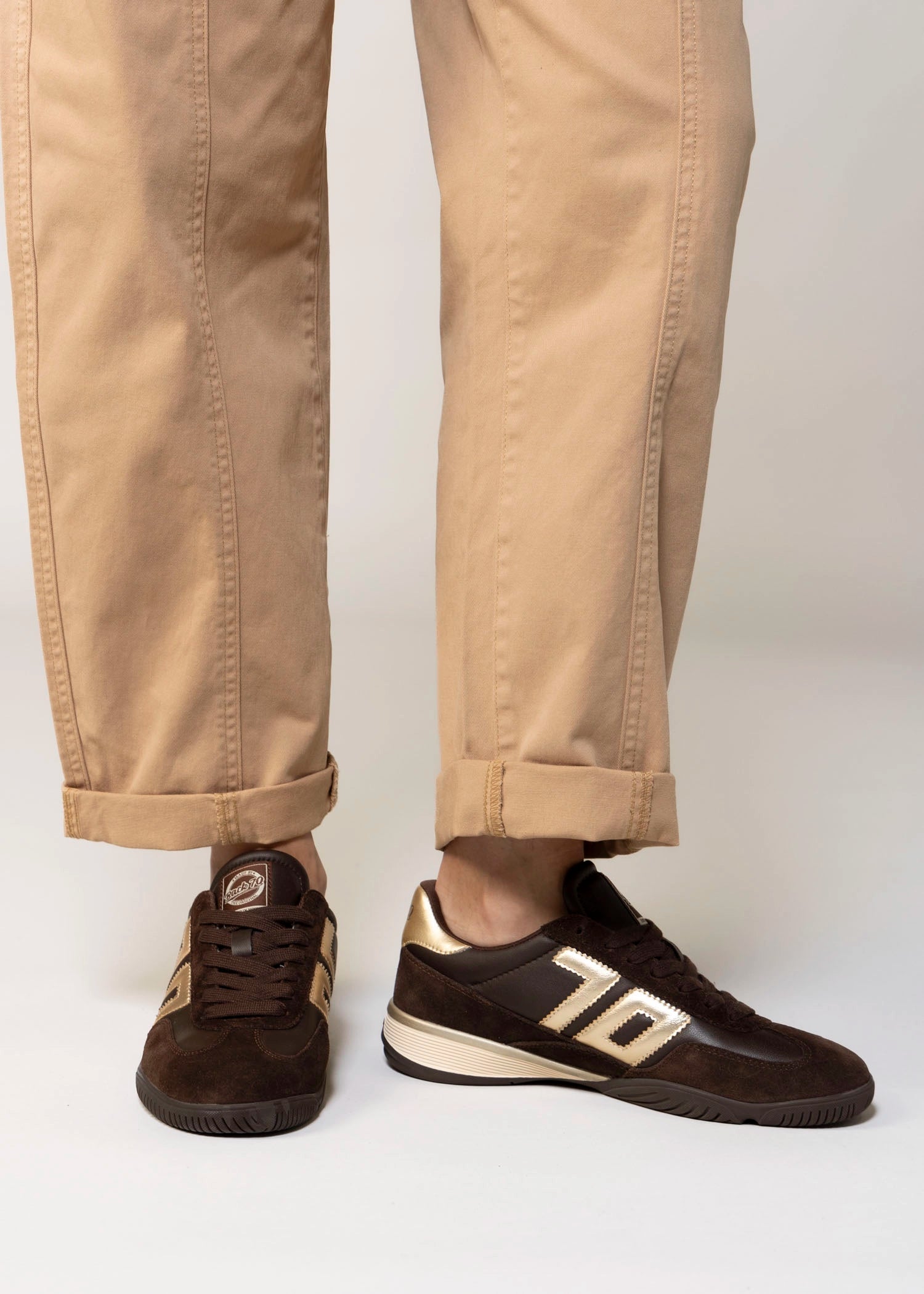swatch-Coffee/Gold back70 fireball sneaker
