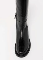 swatch_Black Leather mara bini tall leather riding boot