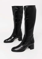 swatch_Black Leather l'idea cherri tall heeled boot