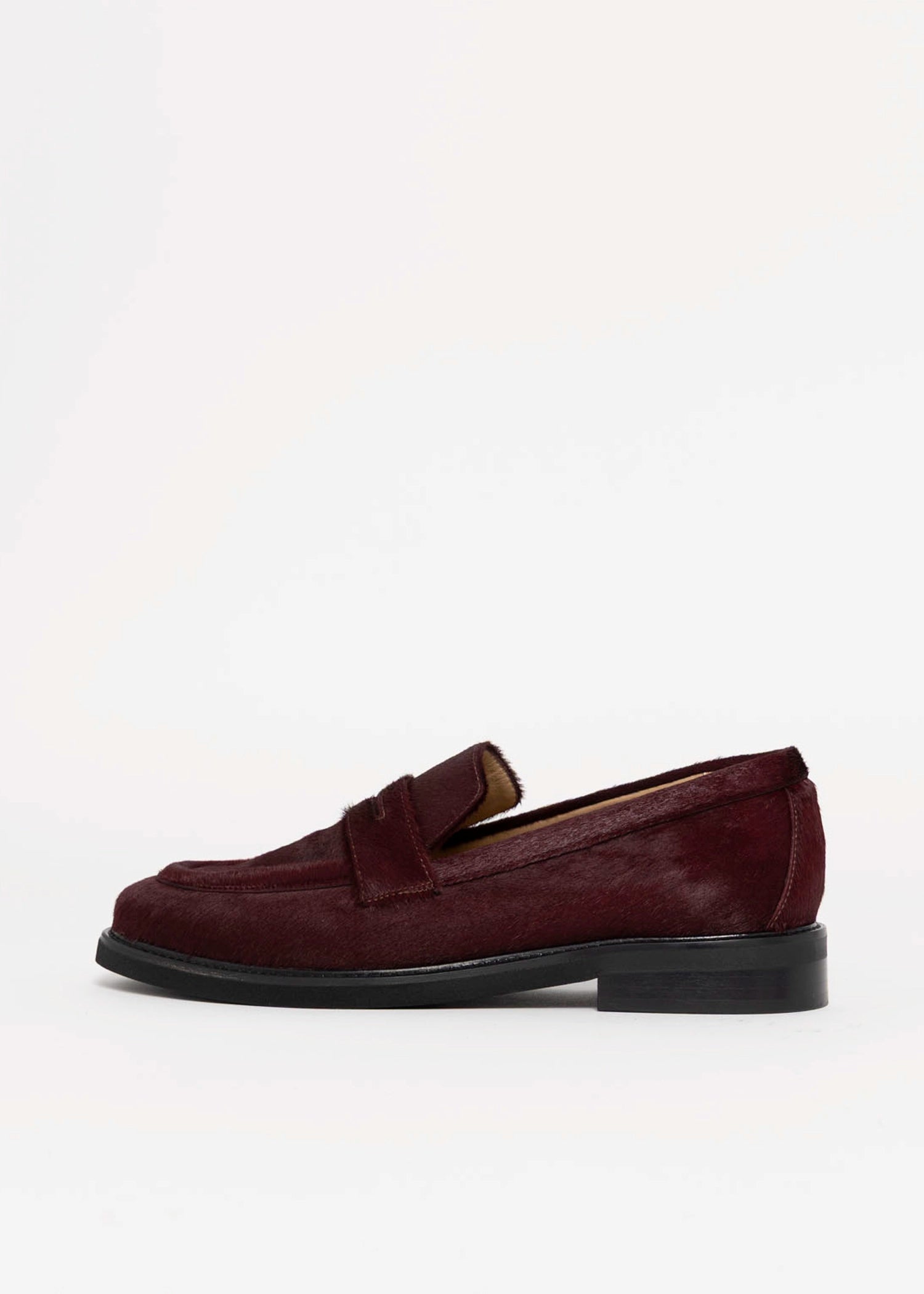 swatch_Bordo Haircalf l'idea haircalf penny loafer