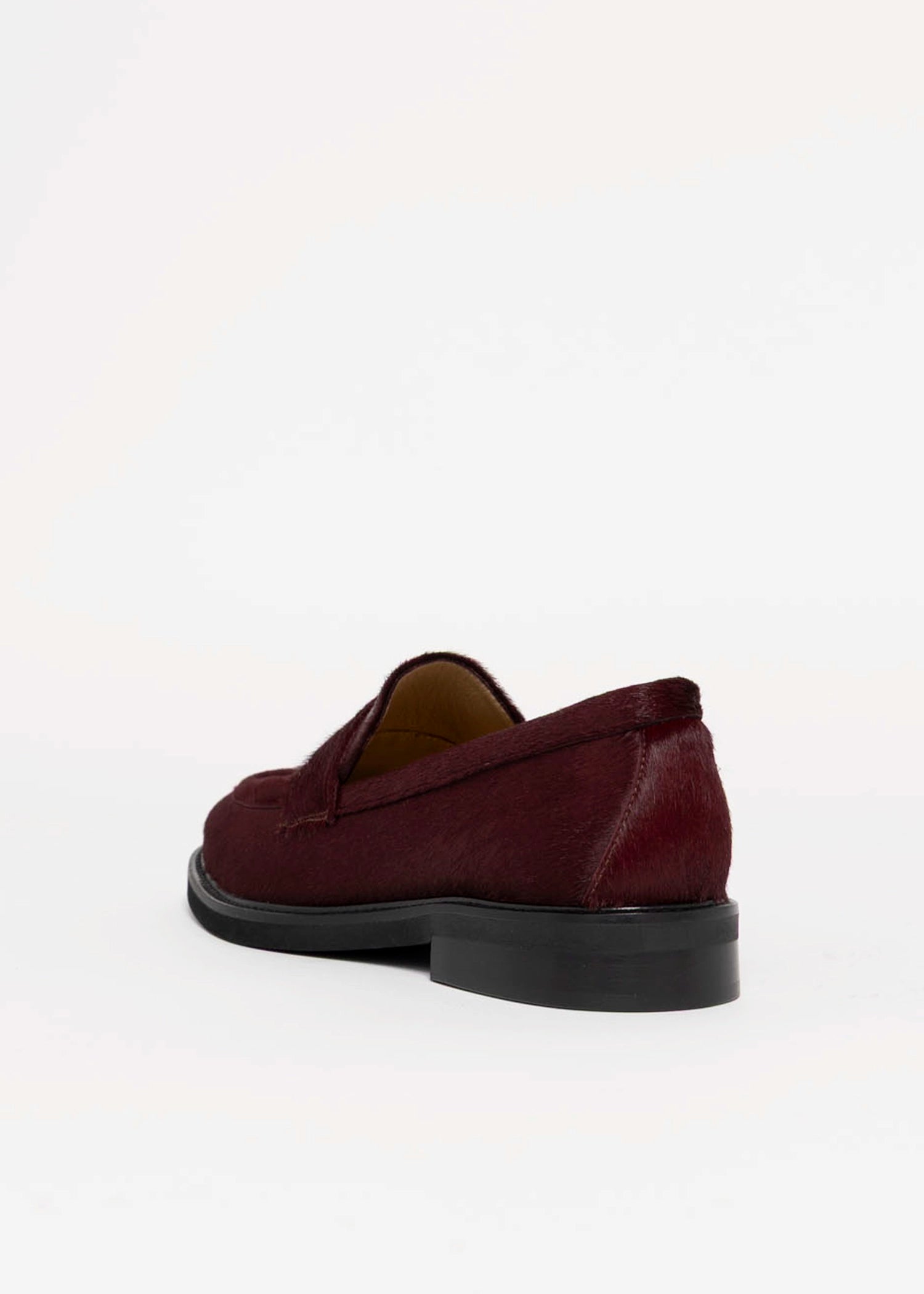 swatch_Bordo Haircalf l'idea haircalf penny loafer