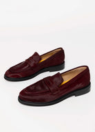 swatch_Bordo Haircalf l'idea haircalf penny loafer