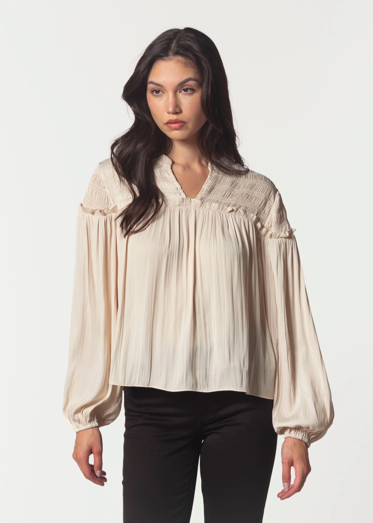 swatch_Light Oat better together blouse