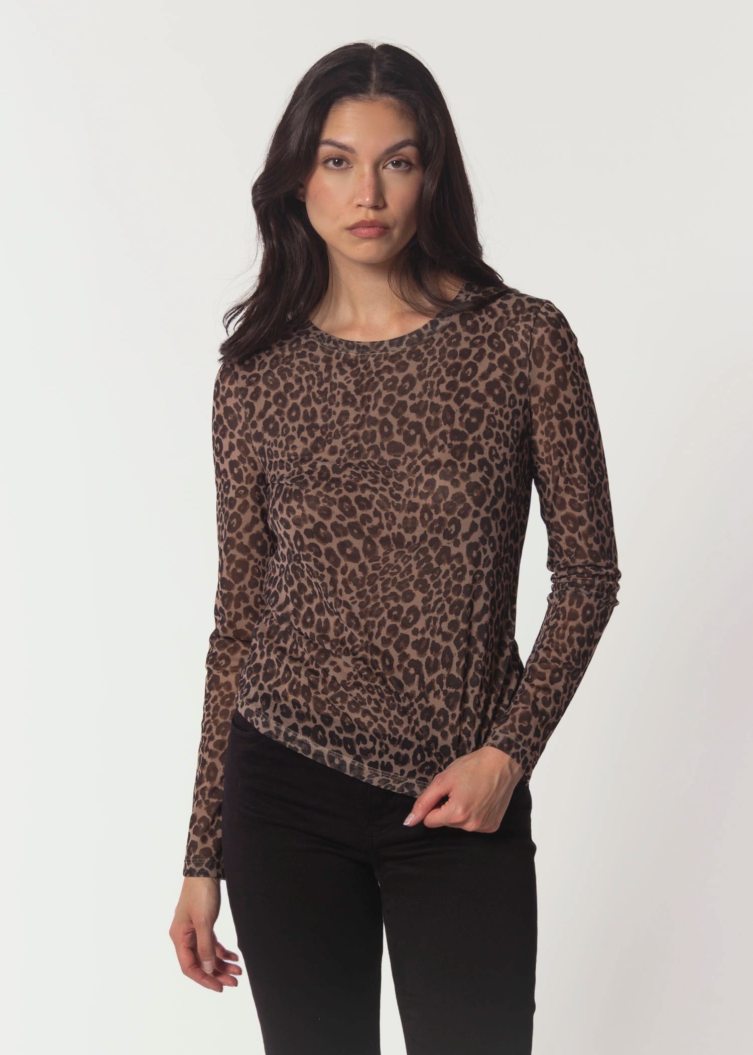 swatch_Leopard perfect mesh tee