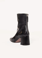 swatch_Black Patent leather ankle boot