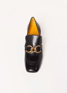 swatch_black leather heeled loafer