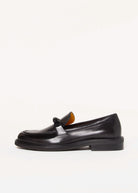 swatch_Black leather loafer