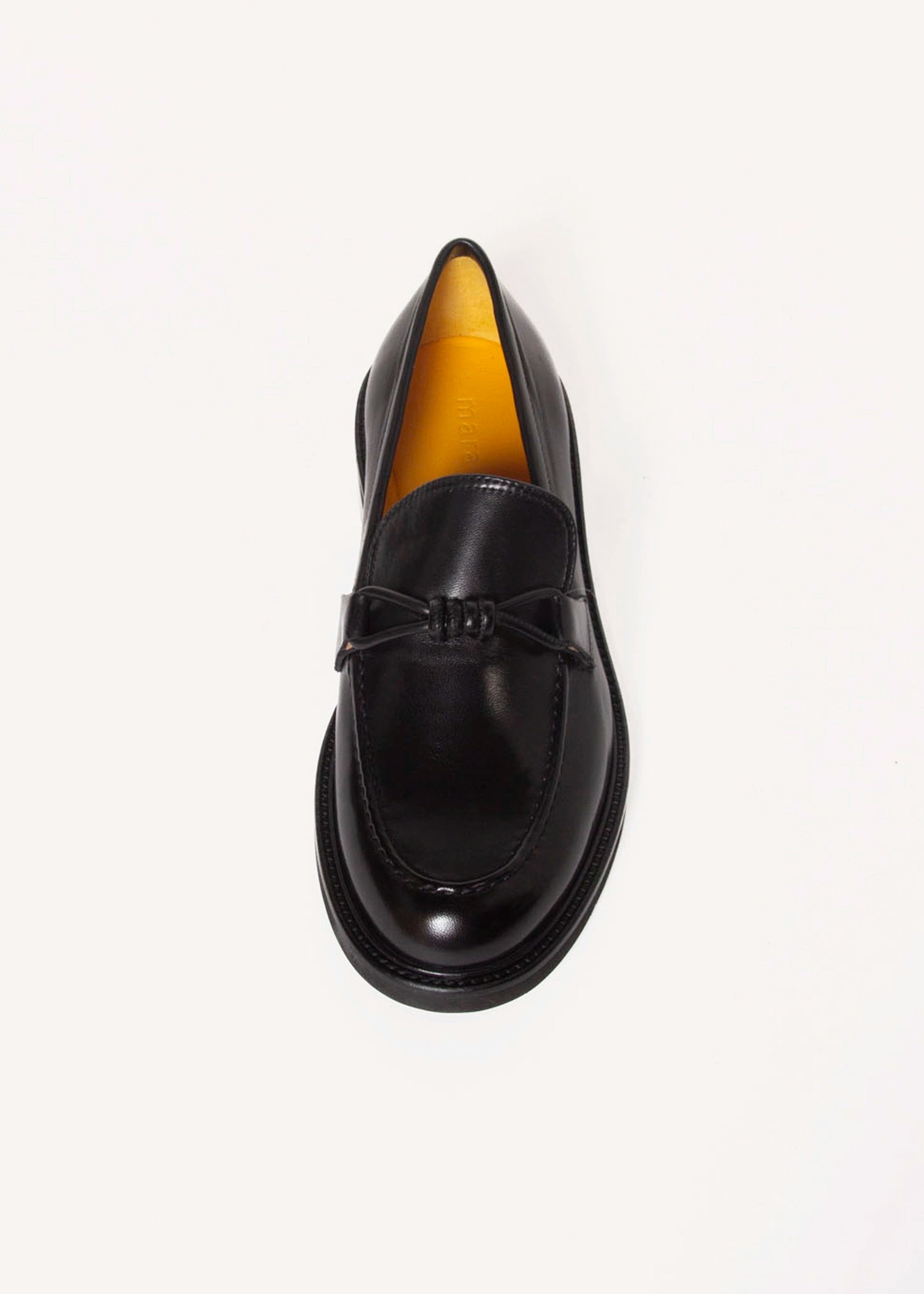swatch_Black leather loafer