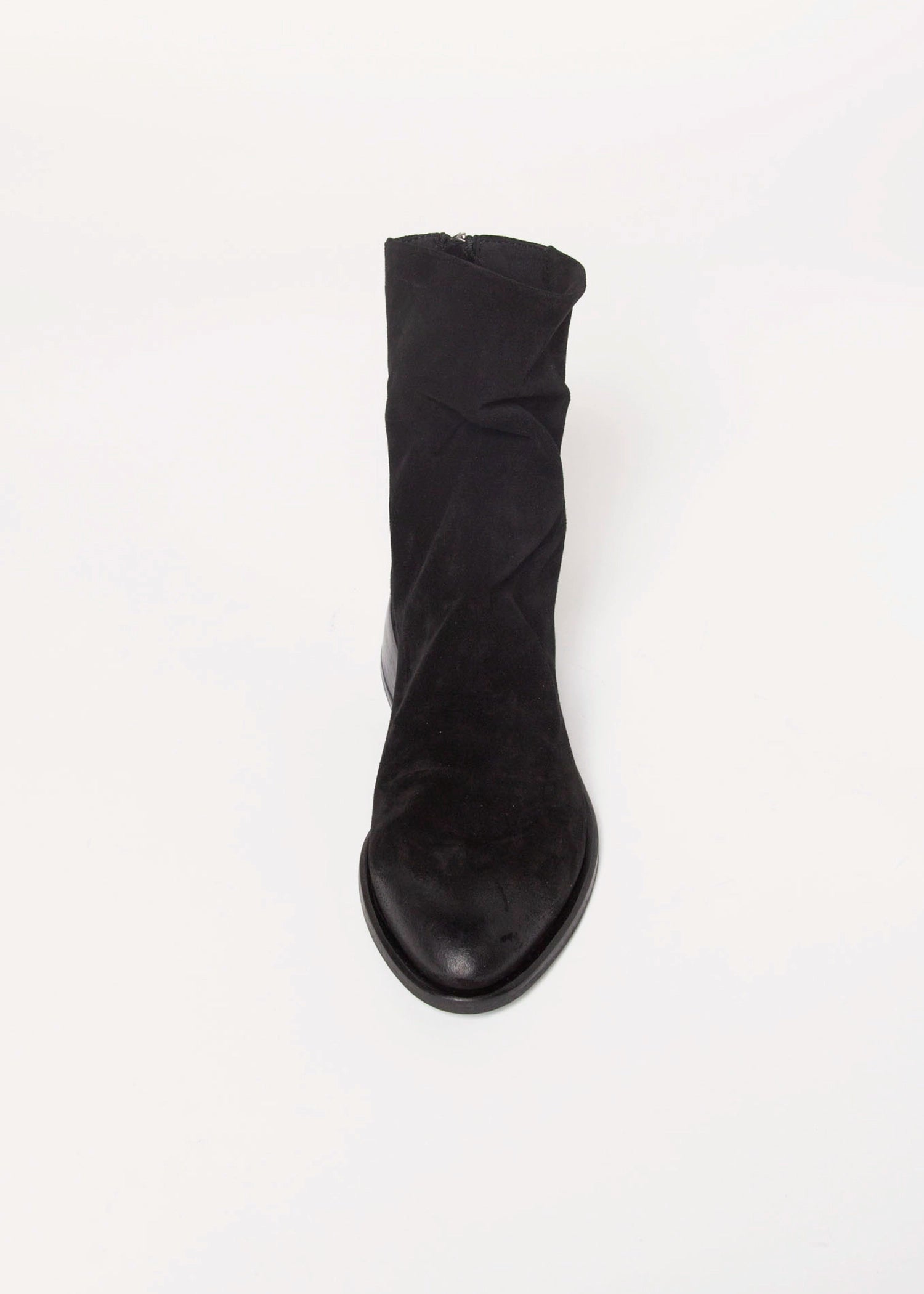 swatch_Black Suede ankle boot