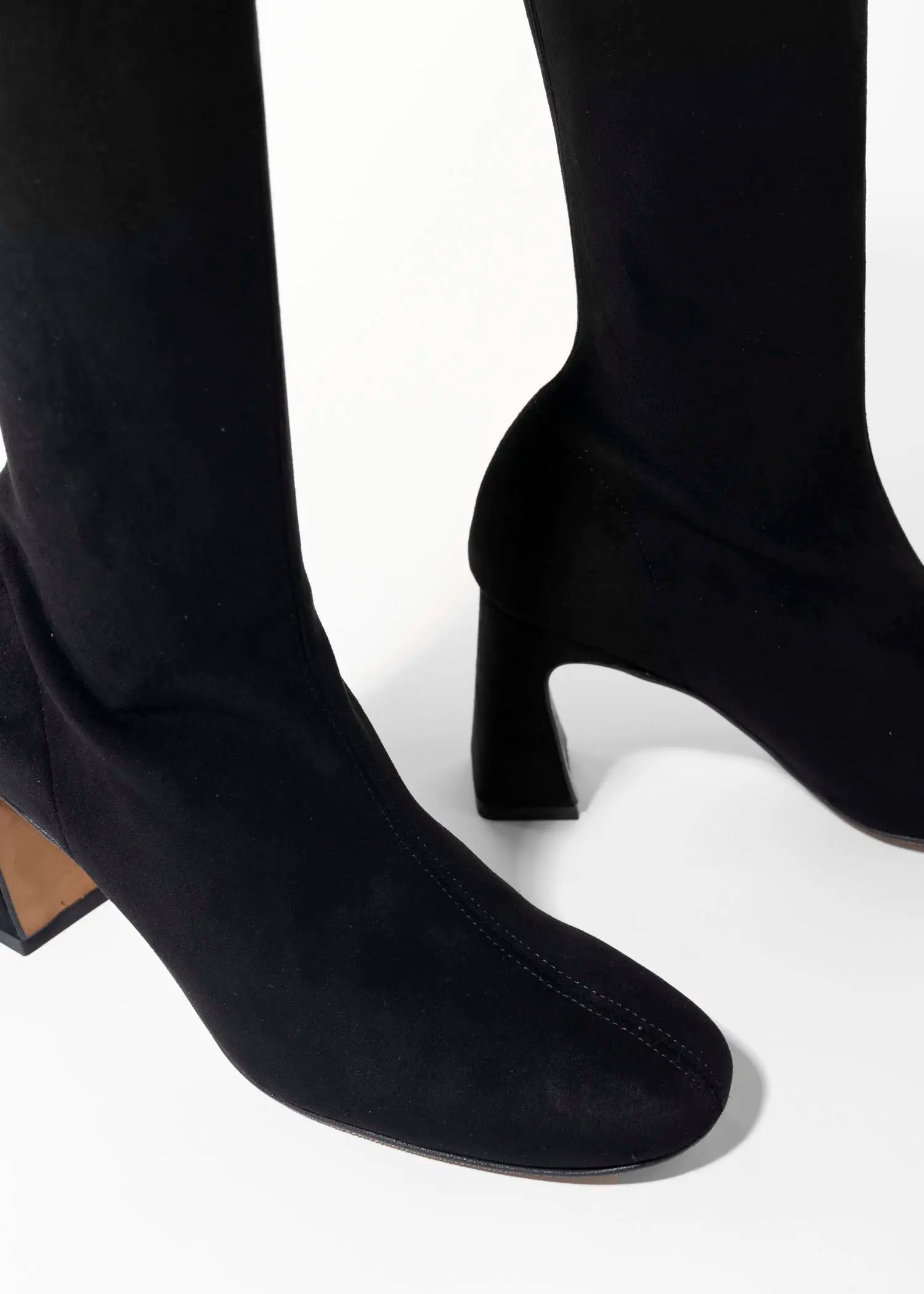 swatch_black jaelta stretch boot boots