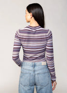 swatch_Purple Multi pistola madison crewneck striped sweater