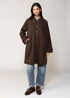 swatch_Brown aaron and amber brown midi trench with inside check
