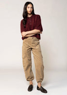swatch_Camel pistola denim honor utility cargo corduroy pant