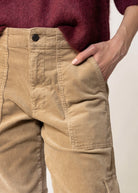 swatch_Camel pistola denim honor utility cargo corduroy pant