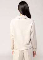 swatch_Fog half zip pullover sweatshirt