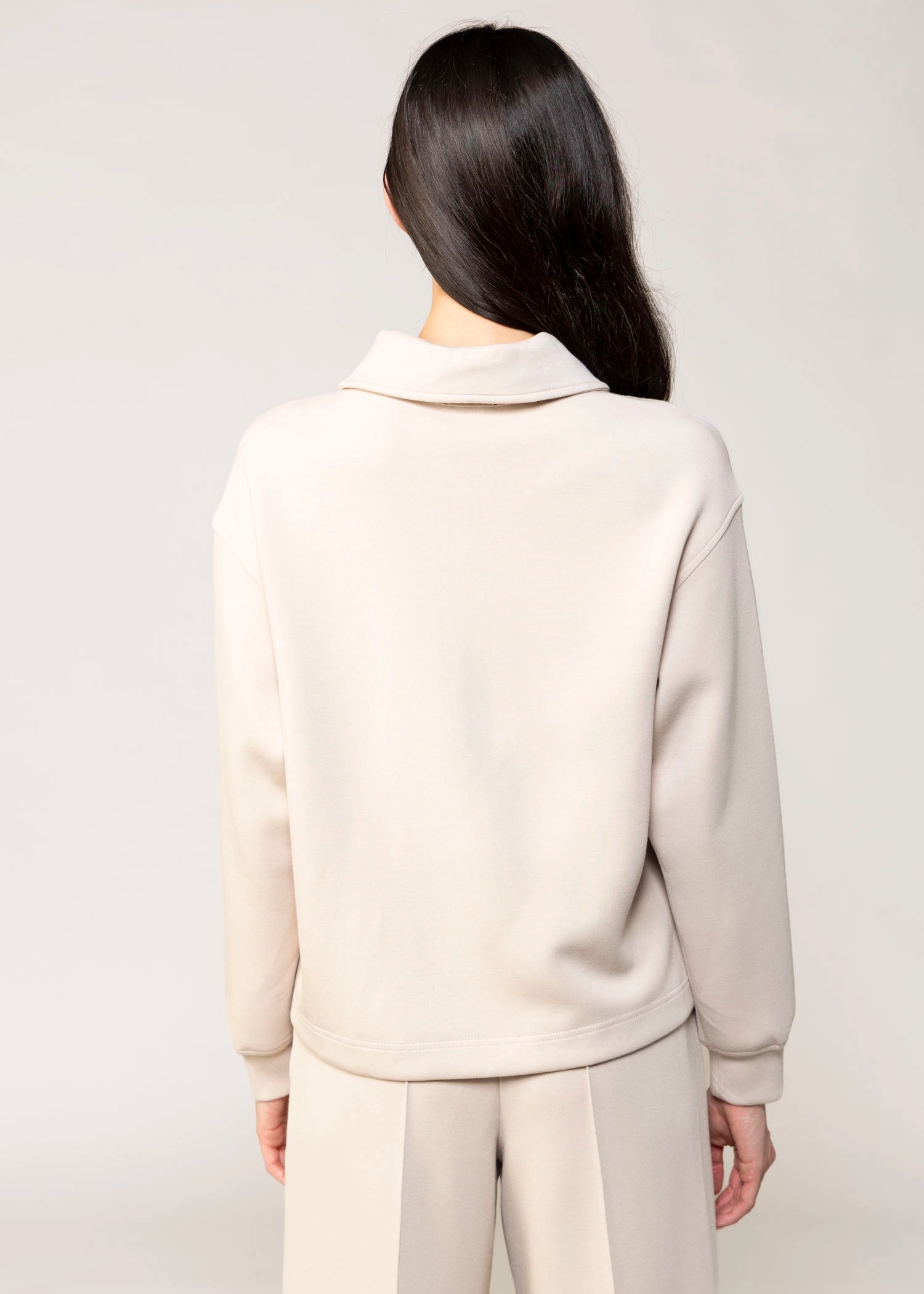 swatch_Fog half zip pullover sweatshirt