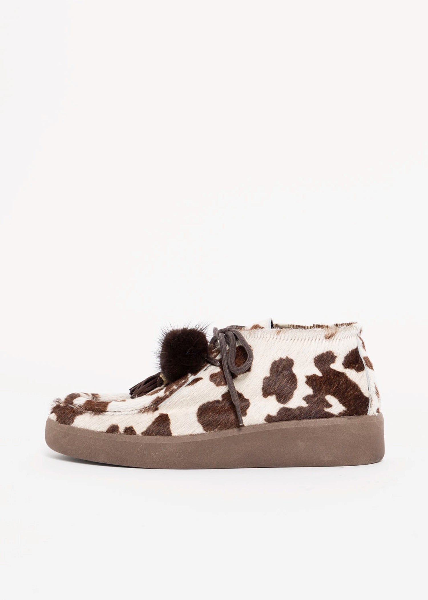swatch_Cow Haircalf l'idea italian suede wallabee ankle boot