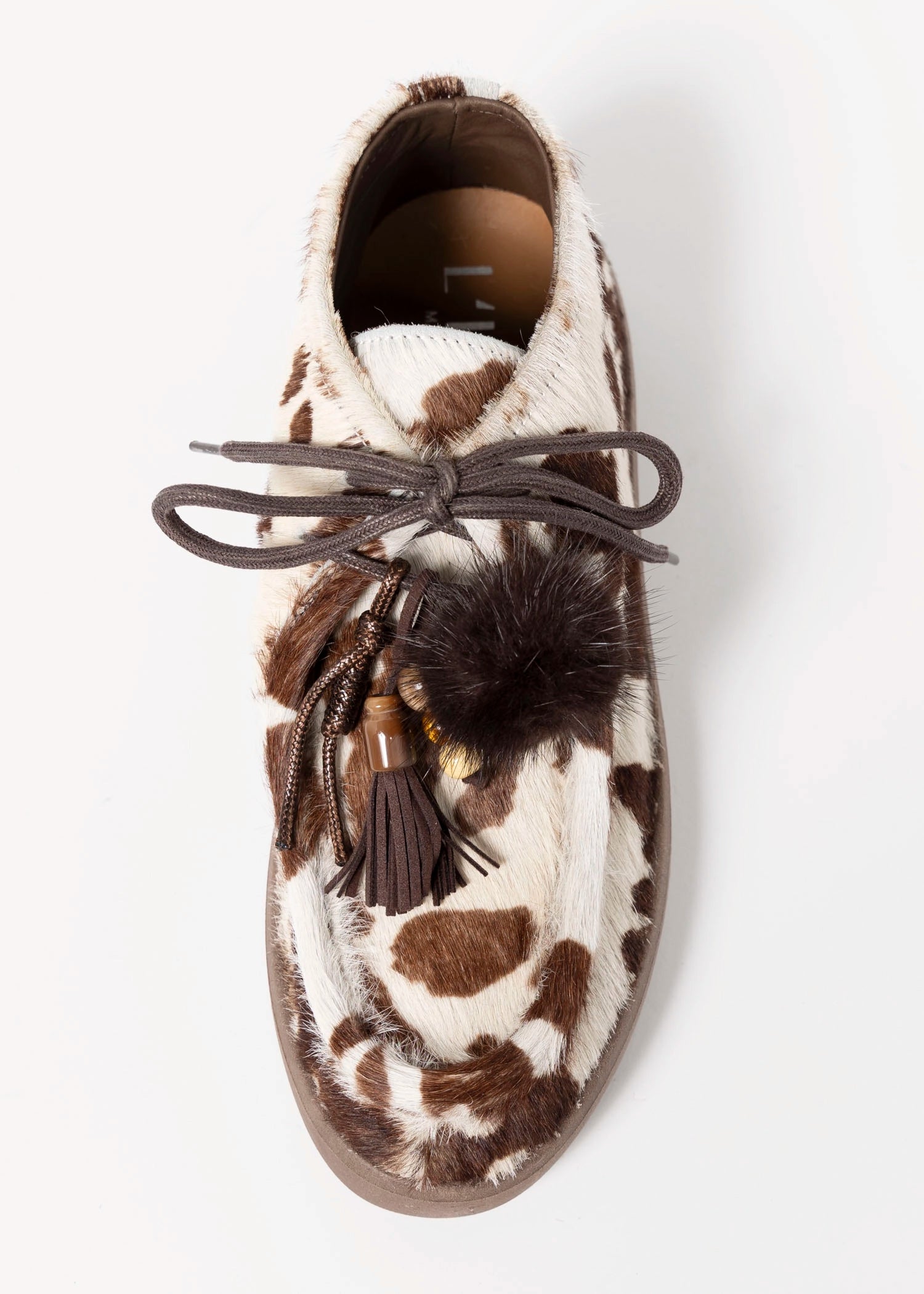 swatch_Cow Haircalf l'idea italian suede wallabee ankle boot