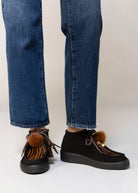 swatch_Black/Tiger l'idea italian suede wallabee ankle boot