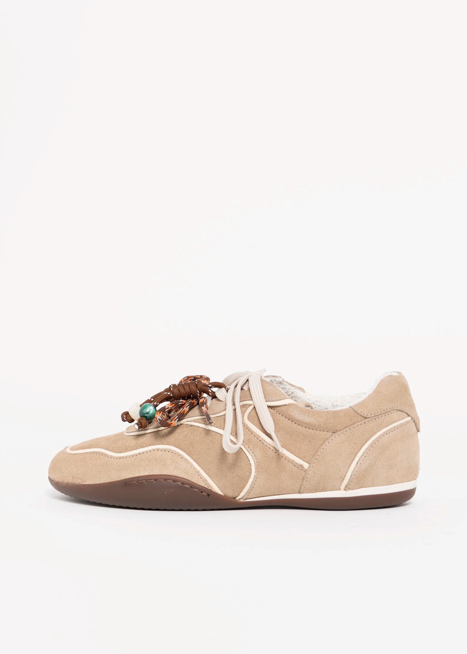 swatch_Taupe Suede Italian suede sneakerina