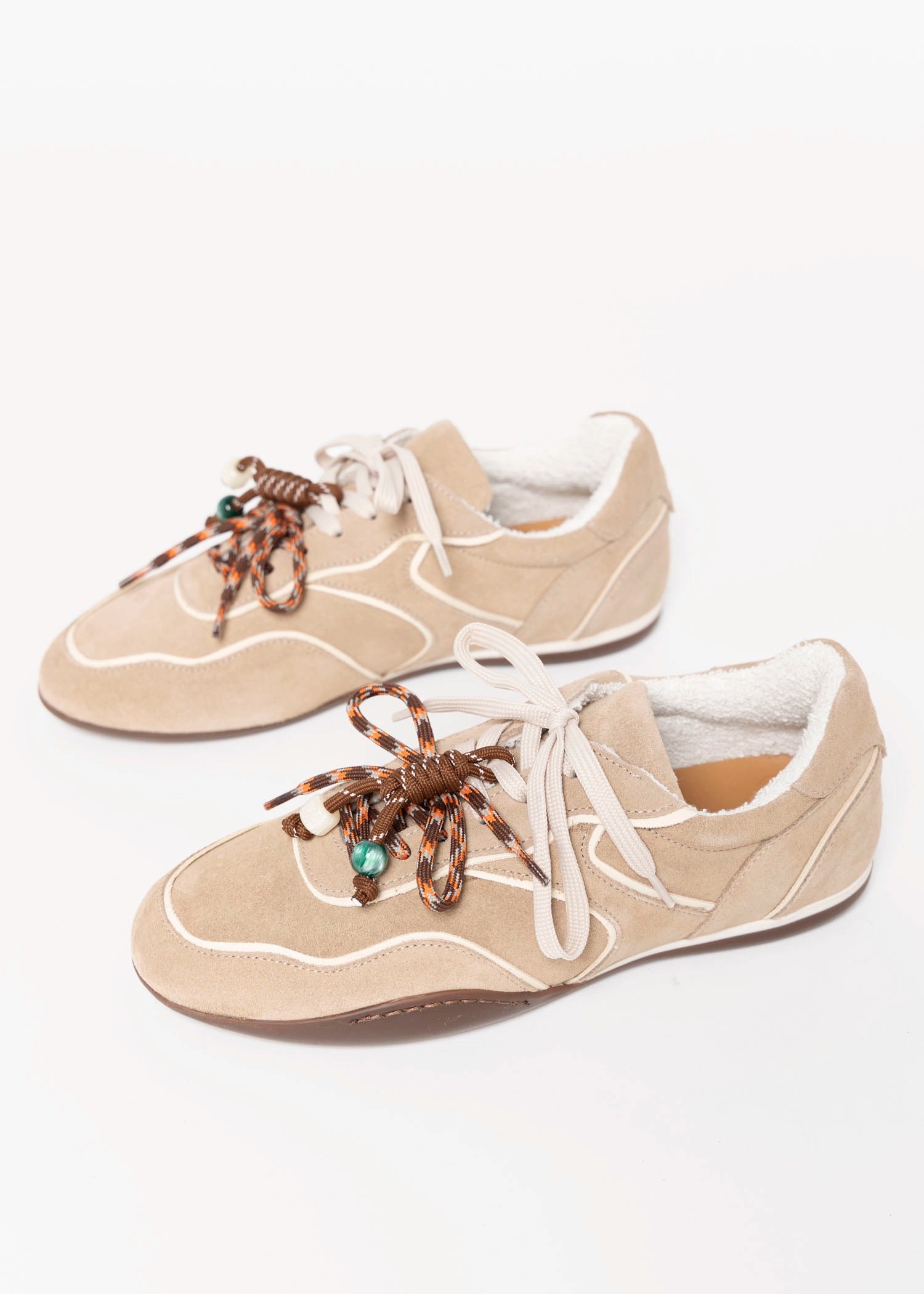 swatch_Taupe Suede Italian suede sneakerina