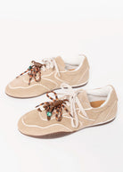 swatch_Taupe Suede Italian suede sneakerina
