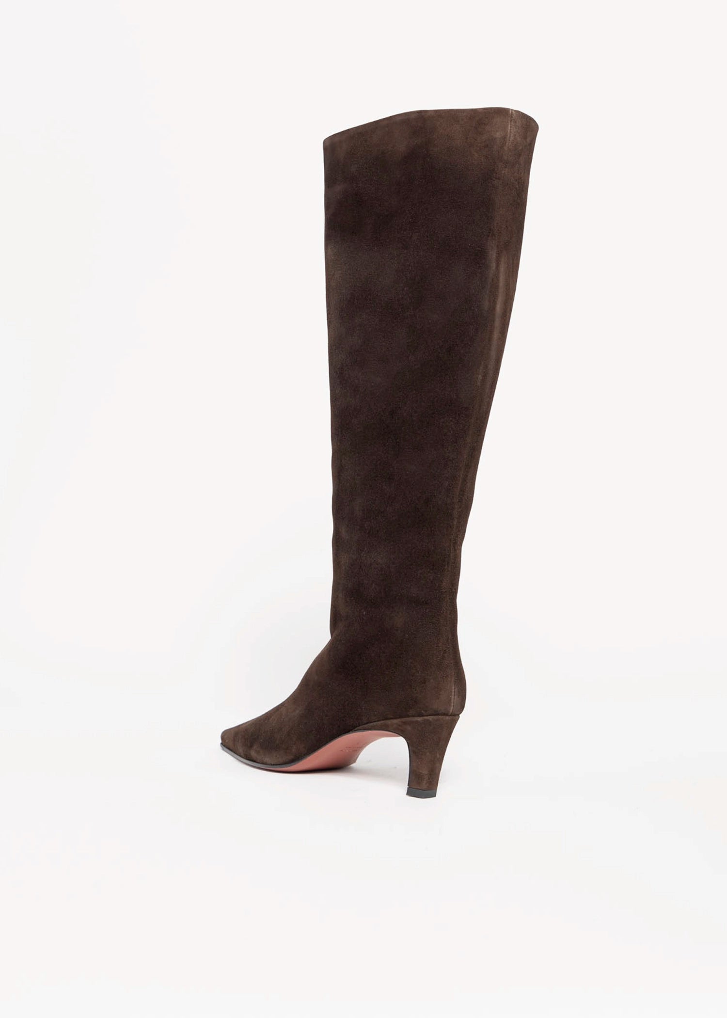 swatch_Chocolate Suede roberto festa fredine italian suede knee-high boot