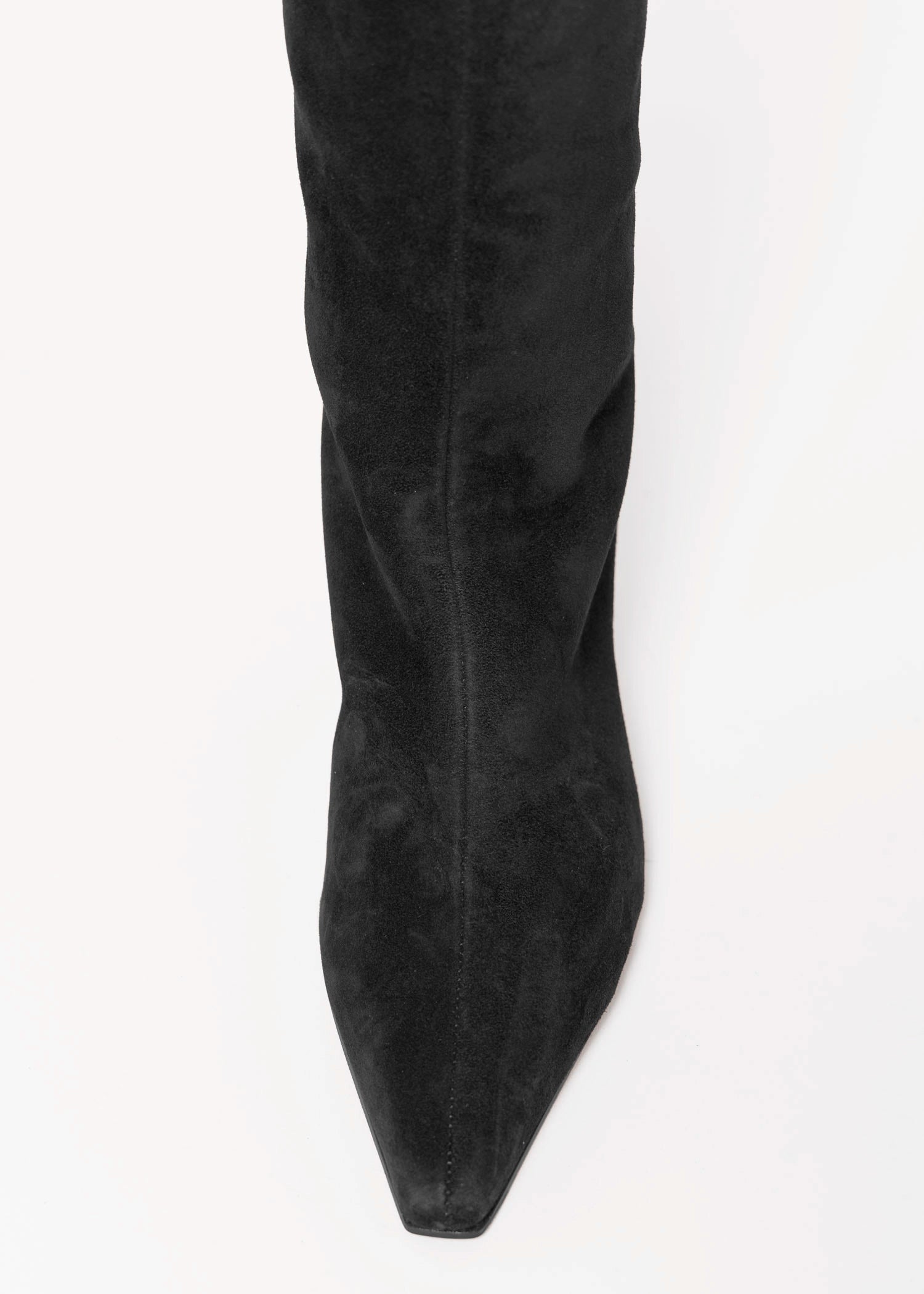 swatch_Black Suede roberto festa fredine italian suede knee-high boot