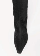 swatch_Black Suede roberto festa fredine italian suede knee-high boot