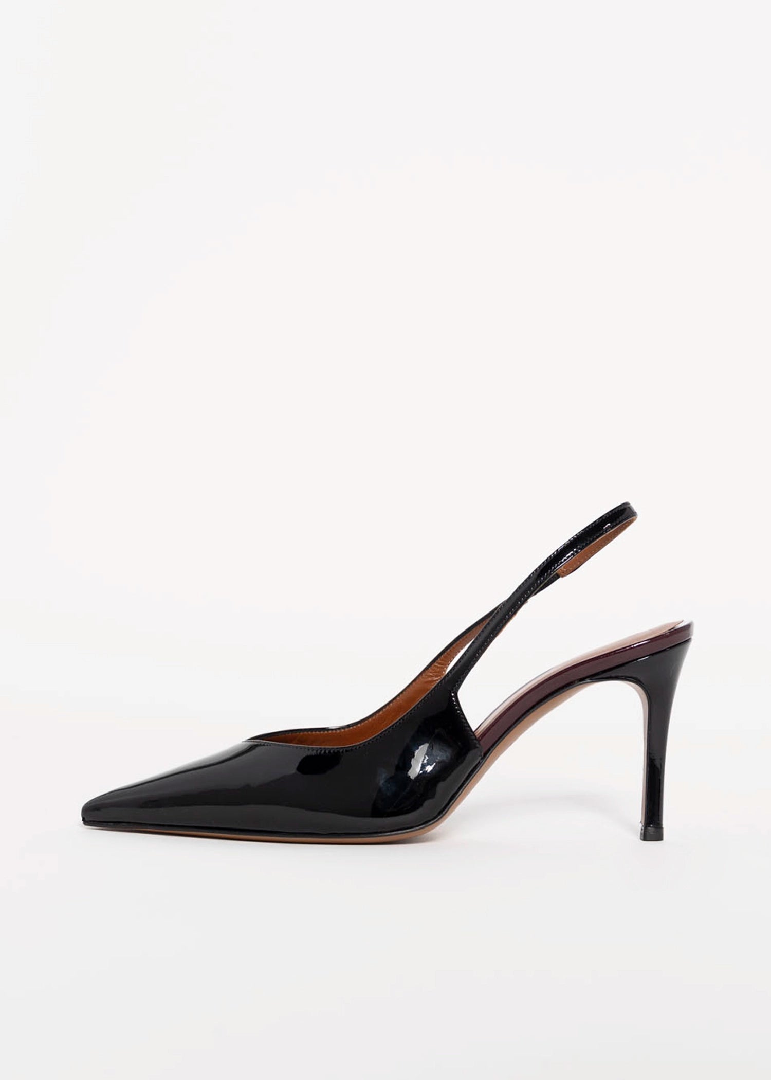 swatch_Black/Wine Roberto Festa anais italian leather slingback pump