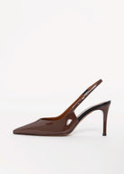 swatch_Brown/Black Roberto Festa anais italian leather slingback pump