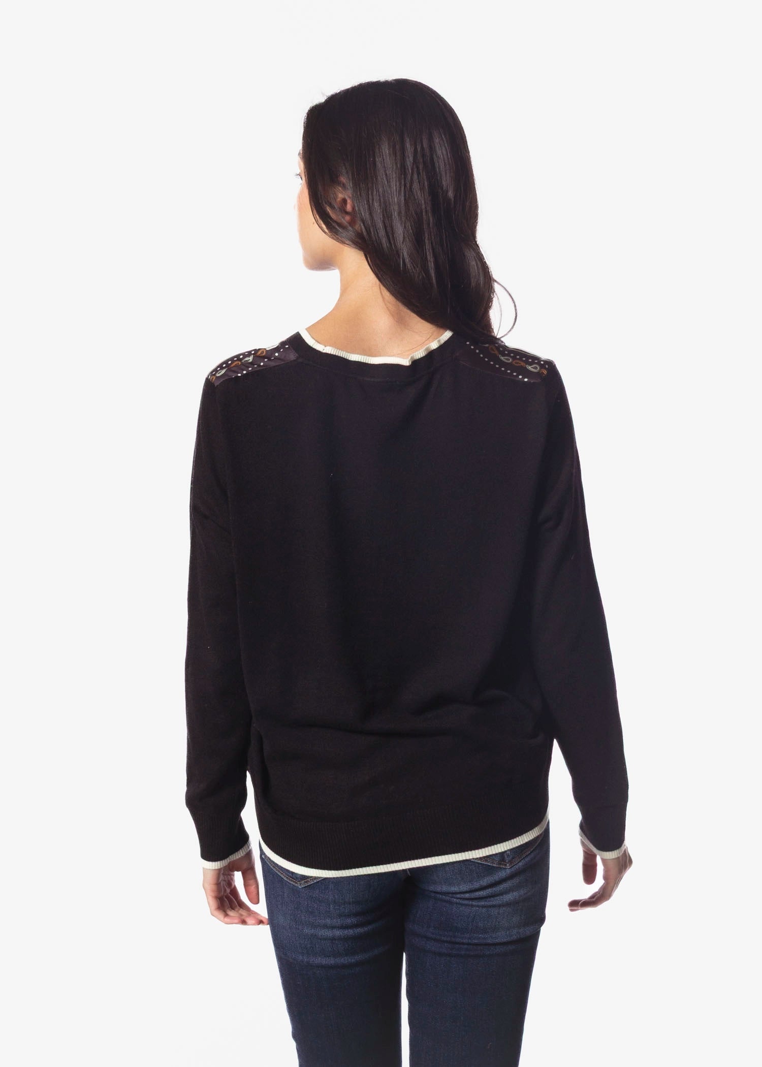 swatch_Black sully cardigan