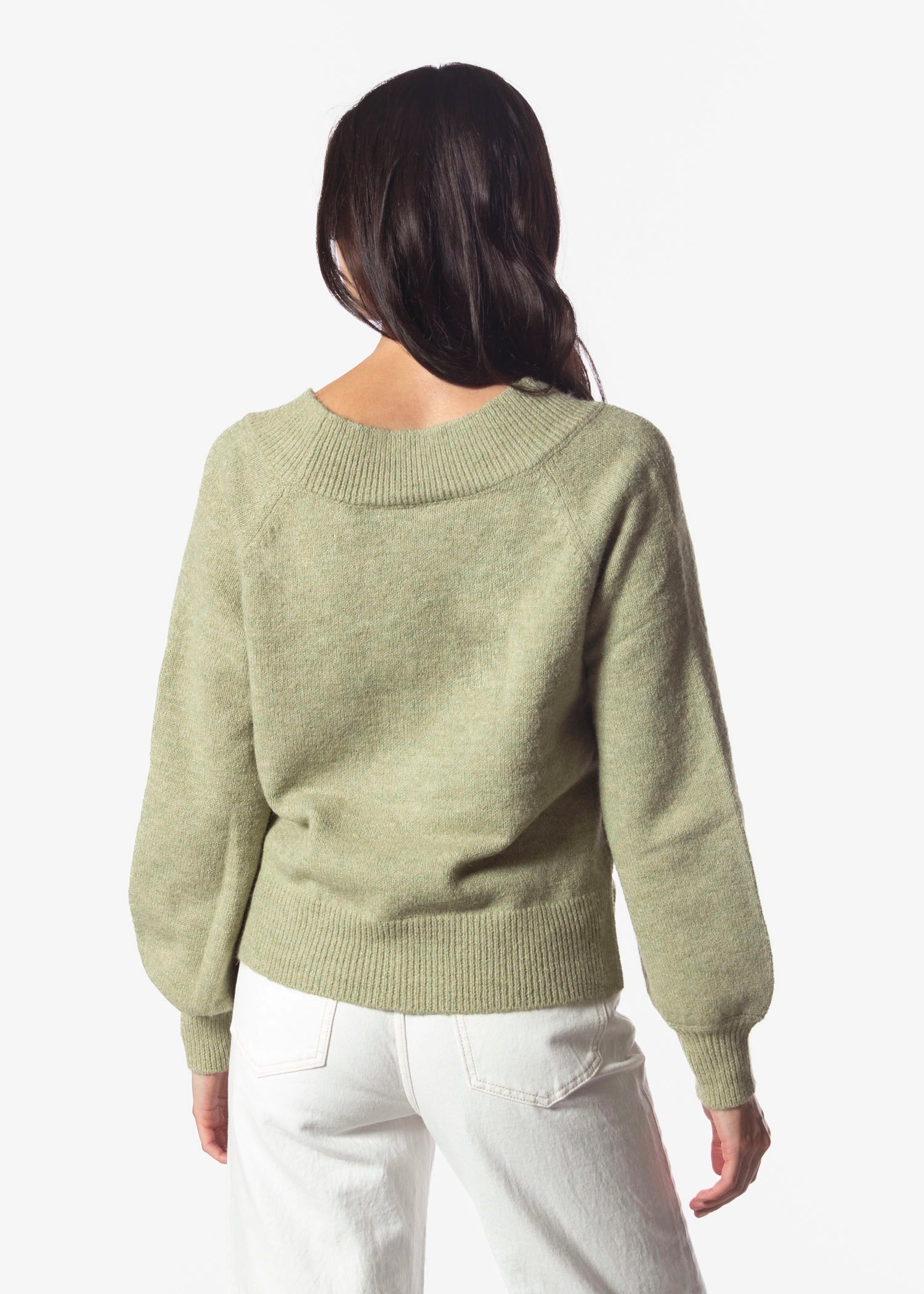 swatch_Olive heather sweater
