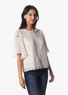 swatch_Light Oat deja vu blouse