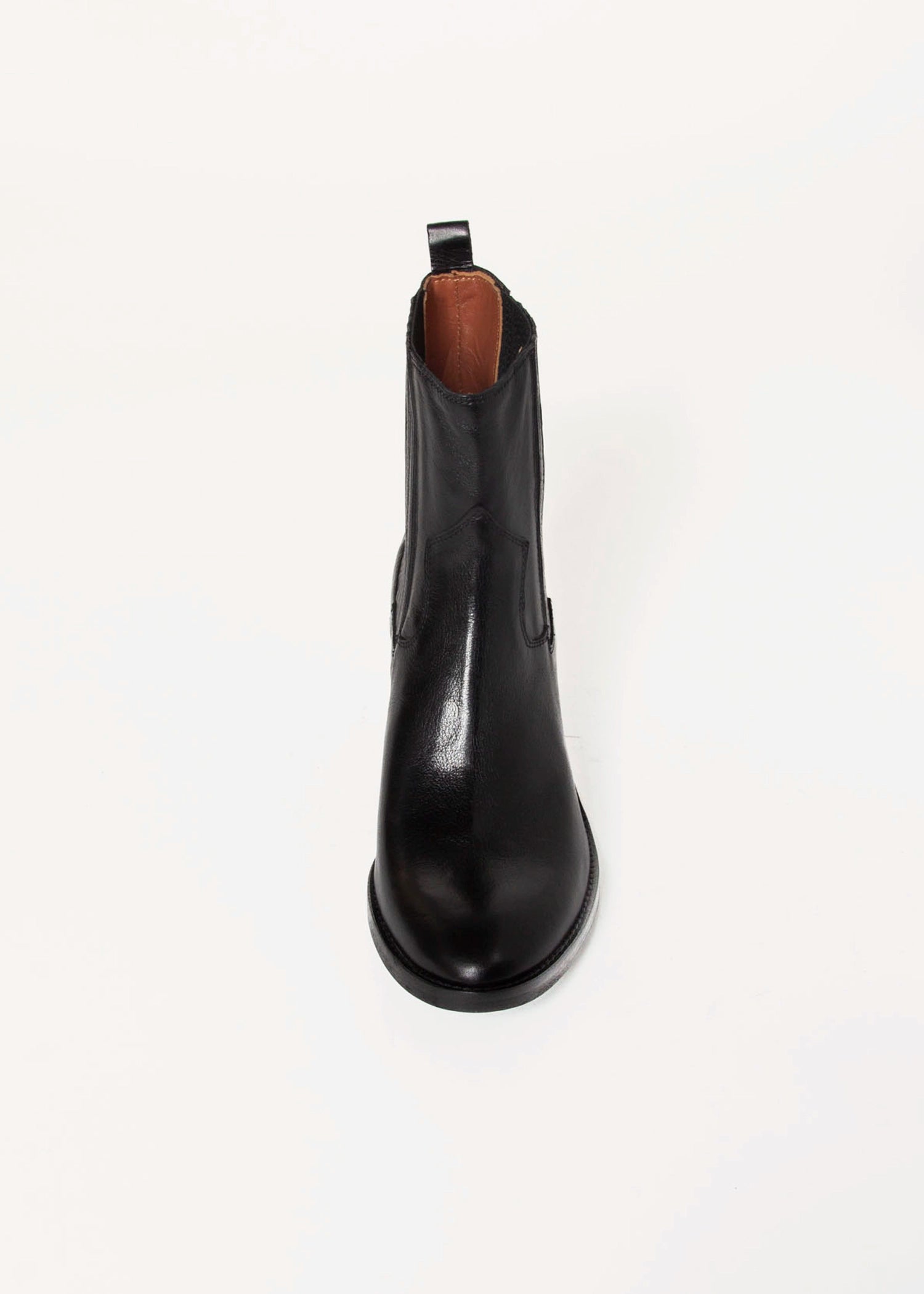 swatch_Black Leather chelsea boot